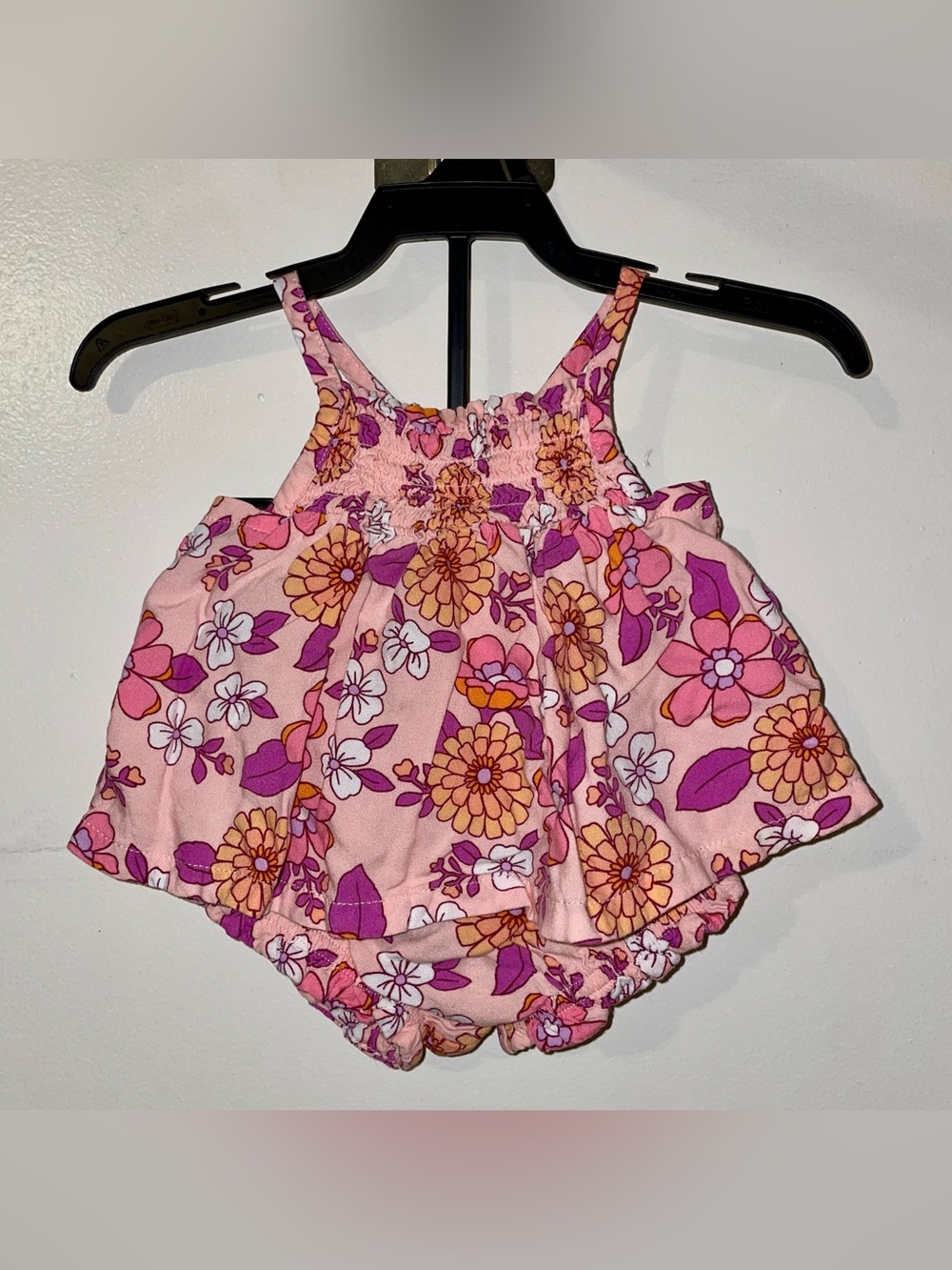 Cat & Jack Pink Floral Baby Outfit